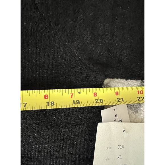 DESIGN OPTIONS By Philip & Jane Gordon Colorful Pom Pom Sweater Cardigan XL NWT - Picture 12 of 13